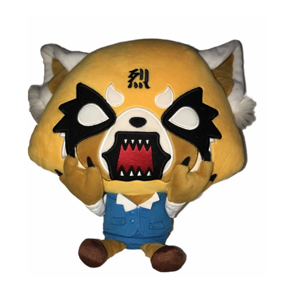 Aggretsuko RAGE Sanrio Plush Red Panda Netflix